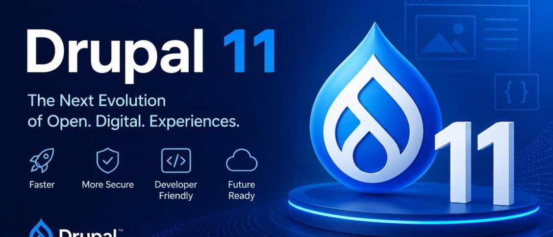 Drupal 11 visual: branding for the August 2024 release
