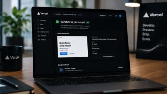 Vercel Sandbox Persistence GA: Sandboxes now automatically snapshot and restore filesystem state across sessions, with new APIs (Sandbox.getOrCreate, Sandbox.fork, onCreate and onResume lifecycle hooks, tags for multi-tenant tracking) that turn the isolated-execution primitive into a durable runtime for AI agents and long-running developer workflows.